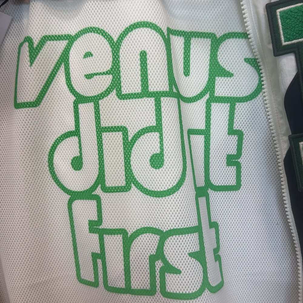 NWT LACOSTE X ELEVEN BY VENUS OVERSIZED TRACK JACKET (UNISEX) - Picture 3 of 6